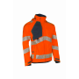 SYNQ® Projeqtor : Veste de Travail Imperméable Haute Visibilité, Légère et Résistante aux Intempéries