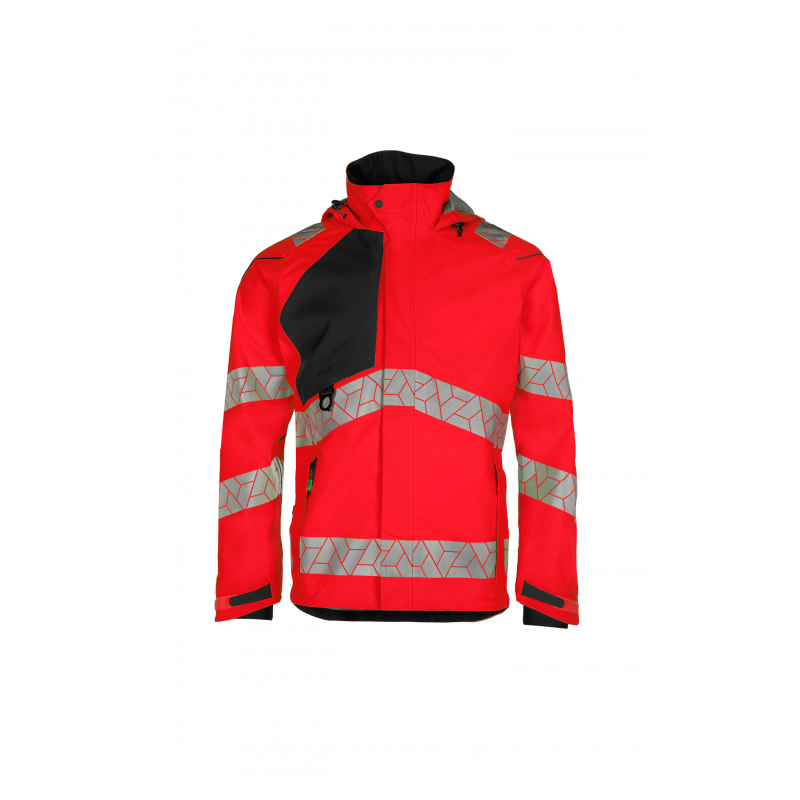 SYNQ® Projeqtor : Veste de Travail Imperméable Haute Visibilité, Légère et Résistante aux Intempéries