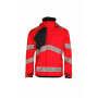 SYNQ® Projeqtor : Veste de Travail Imperméable Haute Visibilité, Légère et Résistante aux Intempéries