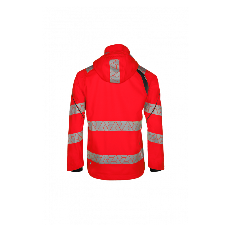 SYNQ® Projeqtor : Veste de Travail Imperméable Haute Visibilité, Légère et Résistante aux Intempéries