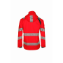 SYNQ® Projeqtor : Veste de Travail Imperméable Haute Visibilité, Légère et Résistante aux Intempéries