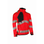 SYNQ® Projeqtor : Veste de Travail Imperméable Haute Visibilité, Légère et Résistante aux Intempéries