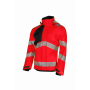 SYNQ® Projeqtor : Veste de Travail Imperméable Haute Visibilité, Légère et Résistante aux Intempéries