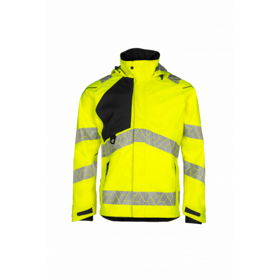 SYNQ® Projeqtor : Veste de Travail Imperméable Haute Visibilité, Légère et Résistante aux Intempéries