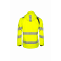 SYNQ® Projeqtor : Veste de Travail Imperméable Haute Visibilité, Légère et Résistante aux Intempéries
