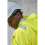 SYNQ® Projeqtor : Veste de Travail Imperméable Haute Visibilité, Légère et Résistante aux Intempéries