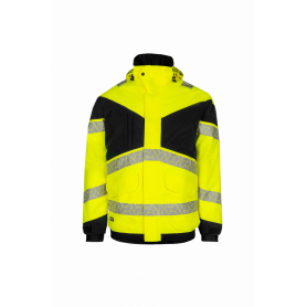 Pointout : Parka Hiver Haute Visibilité, Chaude, Imperméable et Confortable