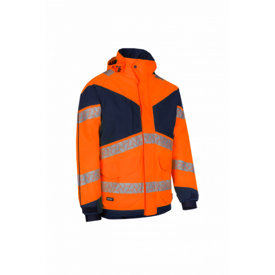Pointout : Parka Hiver Haute Visibilité, Chaude, Imperméable et Confortable