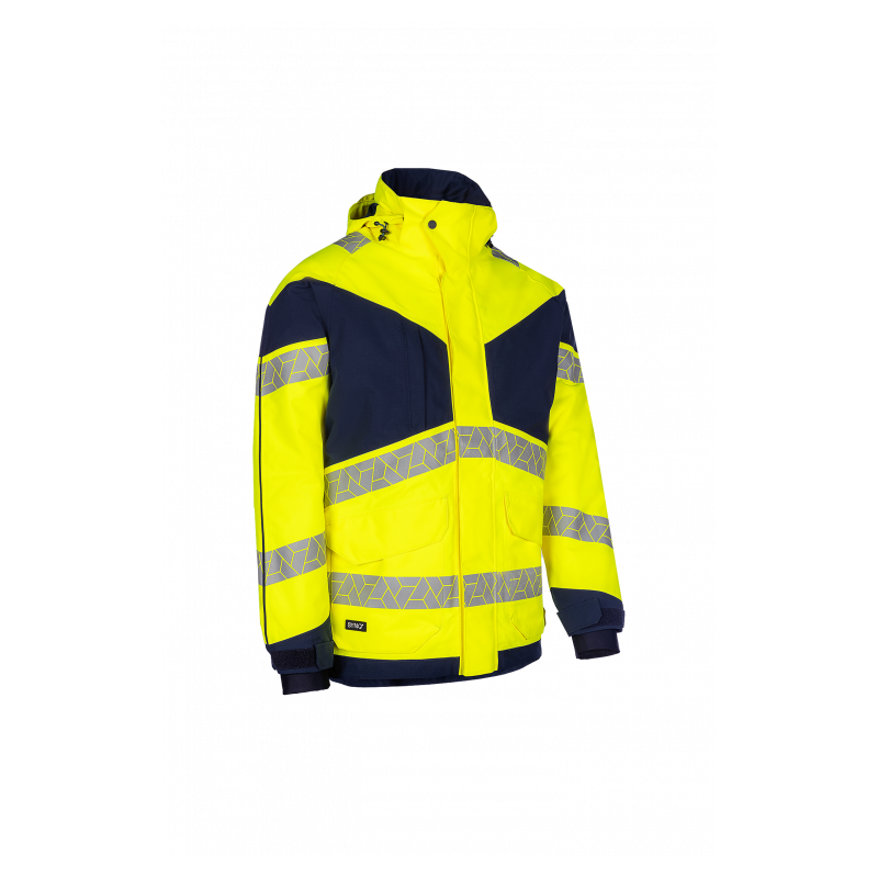 Pointout : Parka Hiver Haute Visibilité, Chaude, Imperméable et Confortable