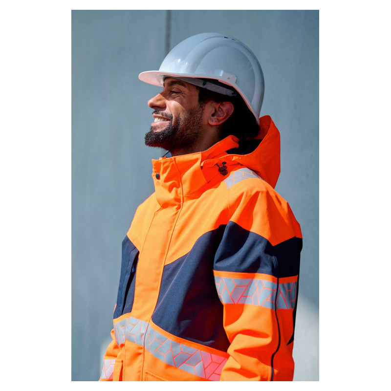 Pointout : Parka Hiver Haute Visibilité, Chaude, Imperméable et Confortable