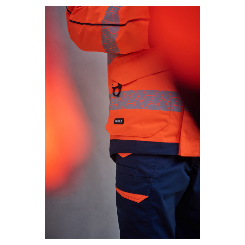 Pointout : Parka Hiver Haute Visibilité, Chaude, Imperméable et Confortable