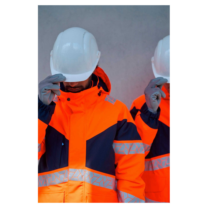 Pointout : Parka Hiver Haute Visibilité, Chaude, Imperméable et Confortable