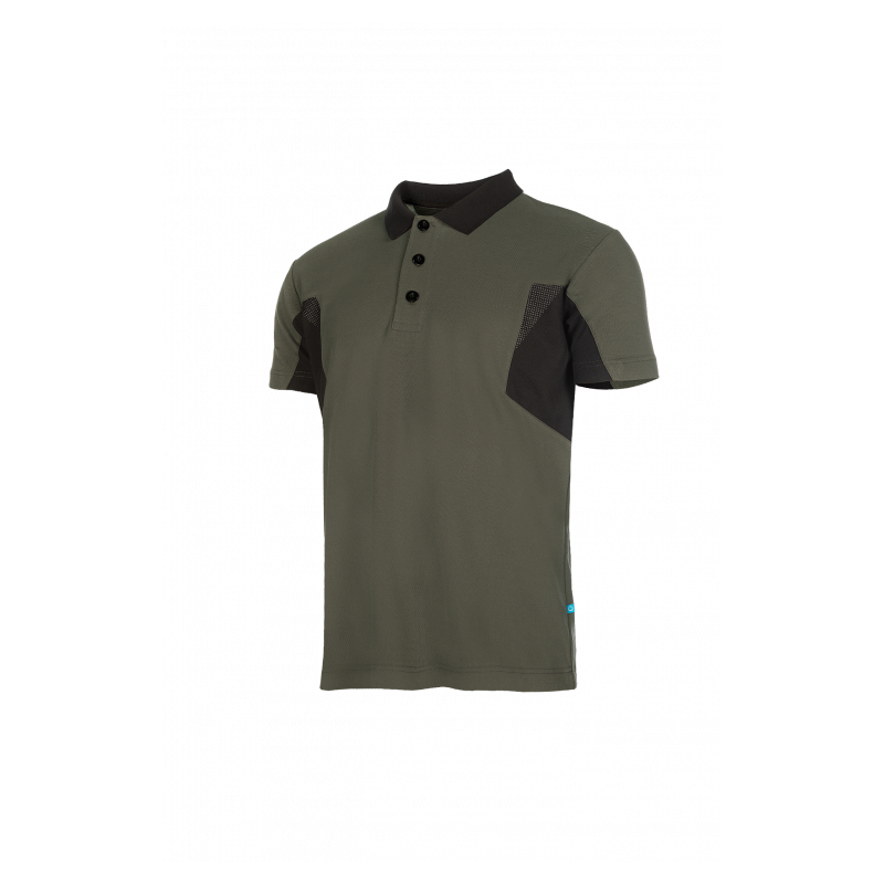 Polo de Travail Flexible en Coton & Polyester Recyclé – Confort, Résistance et Style Professionnel