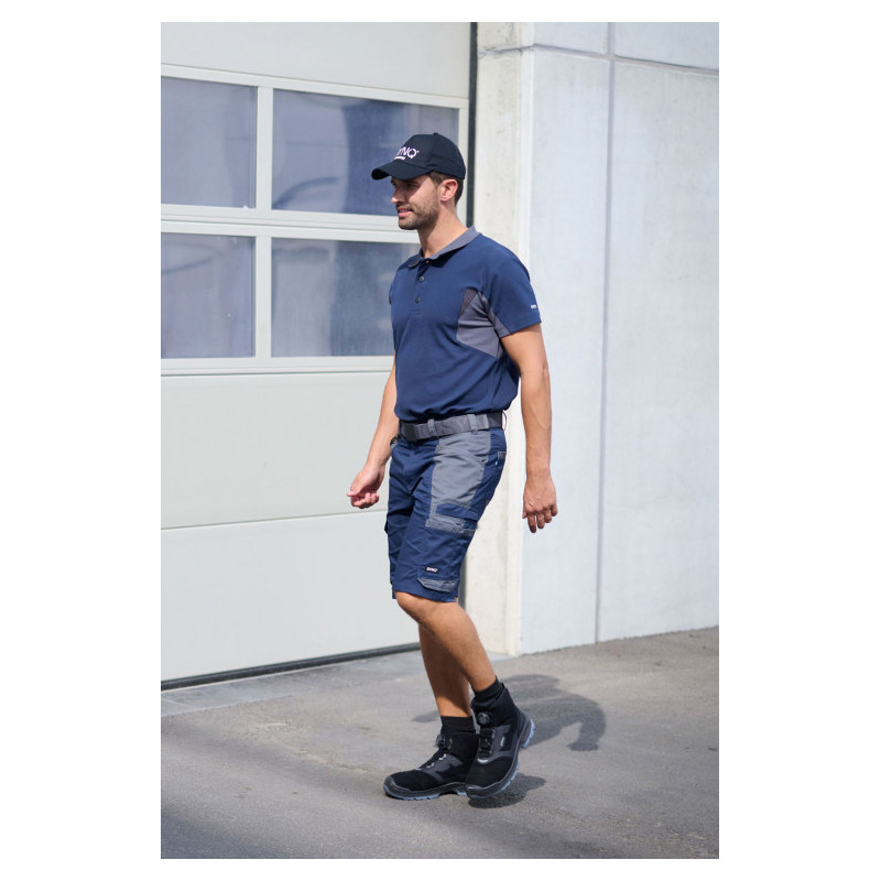 Polo de Travail Flexible en Coton & Polyester Recyclé – Confort, Résistance et Style Professionnel