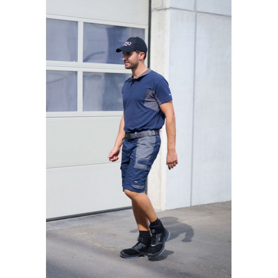 Polo de Travail Flexible en Coton & Polyester Recyclé – Confort, Résistance et Style Professionnel