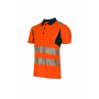 Polo Haute Visibilité Classe 2 – Léger, Recyclé & Certifié EN ISO 20471 pour Travailler en Toute Sécurité