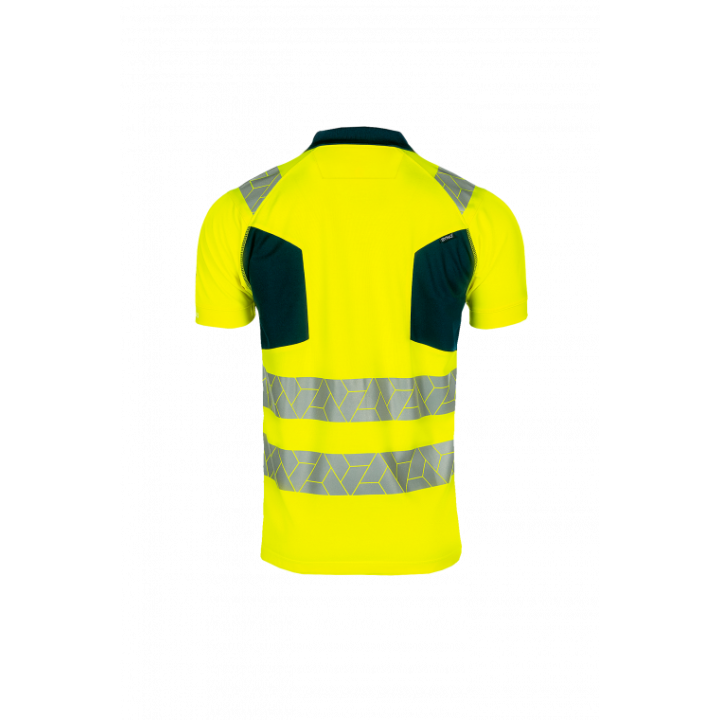 Polo haute visibilité classe 2 recyclé EN ISO 20471 Sioen