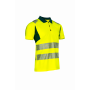 Polo Haute Visibilité Classe 2 – Léger, Recyclé & Certifié EN ISO 20471 pour Travailler en Toute Sécurité