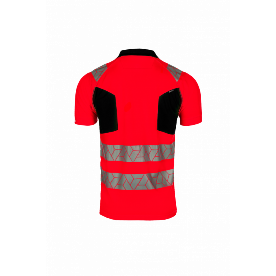 Polo Haute Visibilité Classe 2 – Léger, Recyclé & Certifié EN ISO 20471 pour Travailler en Toute Sécurité