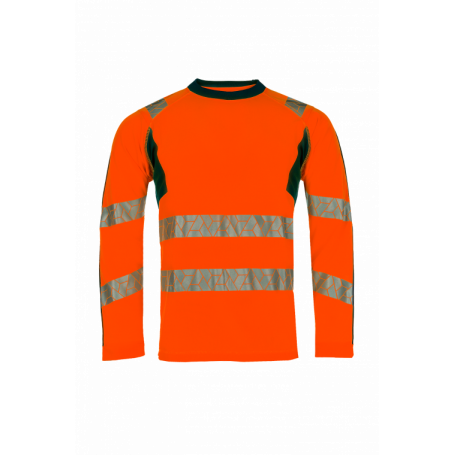 T-shirt de sécurité manches longues SYNQ® Littup – Confort, visibilité et protection solaire