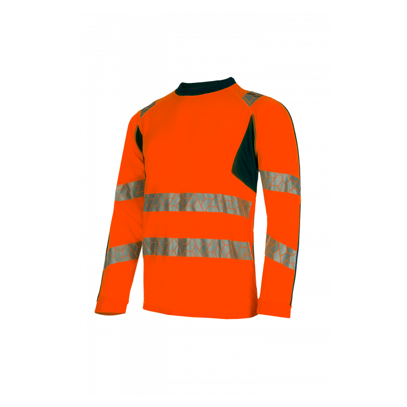 T-shirt de sécurité manches longues SYNQ® Littup – Confort, visibilité et protection solaire