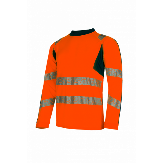 T-shirt de sécurité manches longues SYNQ® Littup – Confort, visibilité et protection solaire