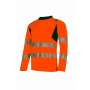 T-shirt de sécurité manches longues SYNQ® Littup – Confort, visibilité et protection solaire
