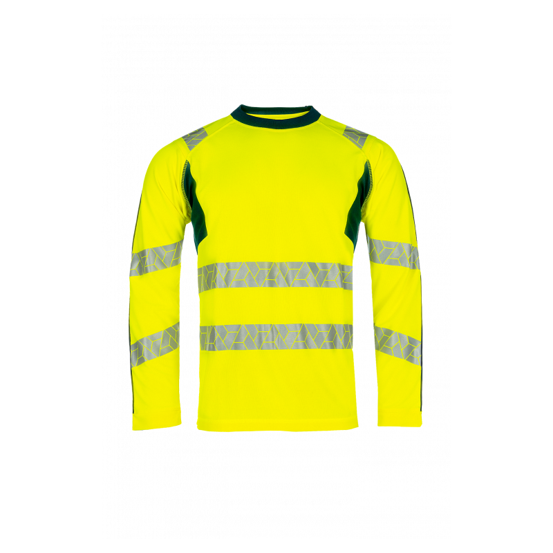 T-shirt de sécurité manches longues SYNQ® Littup – Confort, visibilité et protection solaire