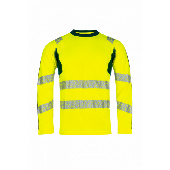 T-shirt de sécurité manches longues SYNQ® Littup – Confort, visibilité et protection solaire