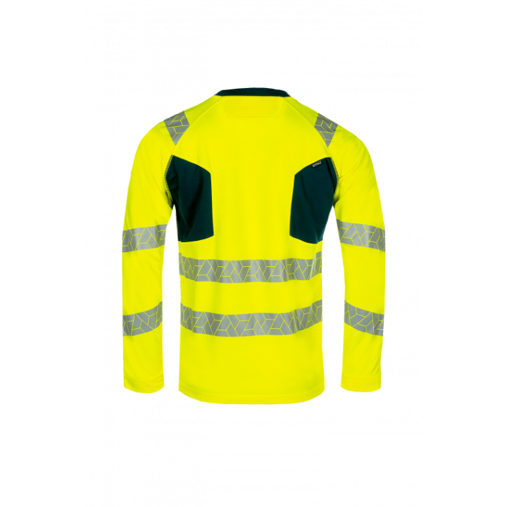 T-shirt haute visibilité manches longues SYNQ Littup SPF50+