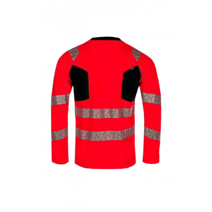 T-shirt haute visibilité manches longues SYNQ Littup SPF50+