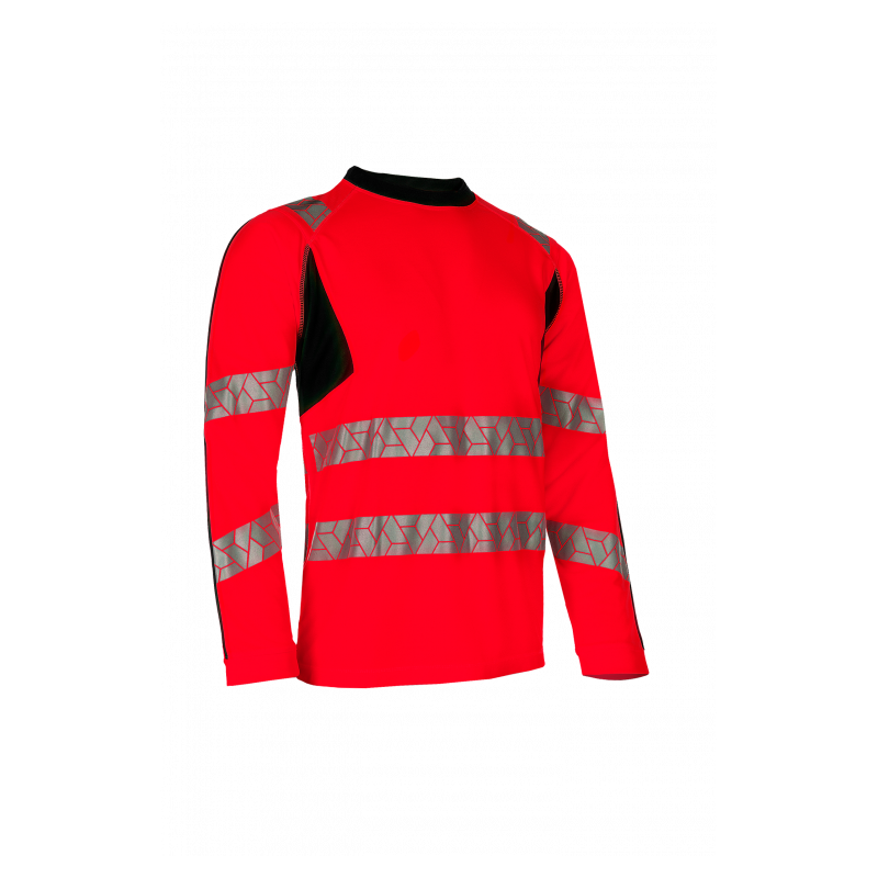 T-shirt de sécurité manches longues SYNQ® Littup – Confort, visibilité et protection solaire