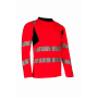 T-shirt de sécurité manches longues SYNQ® Littup – Confort, visibilité et protection solaire