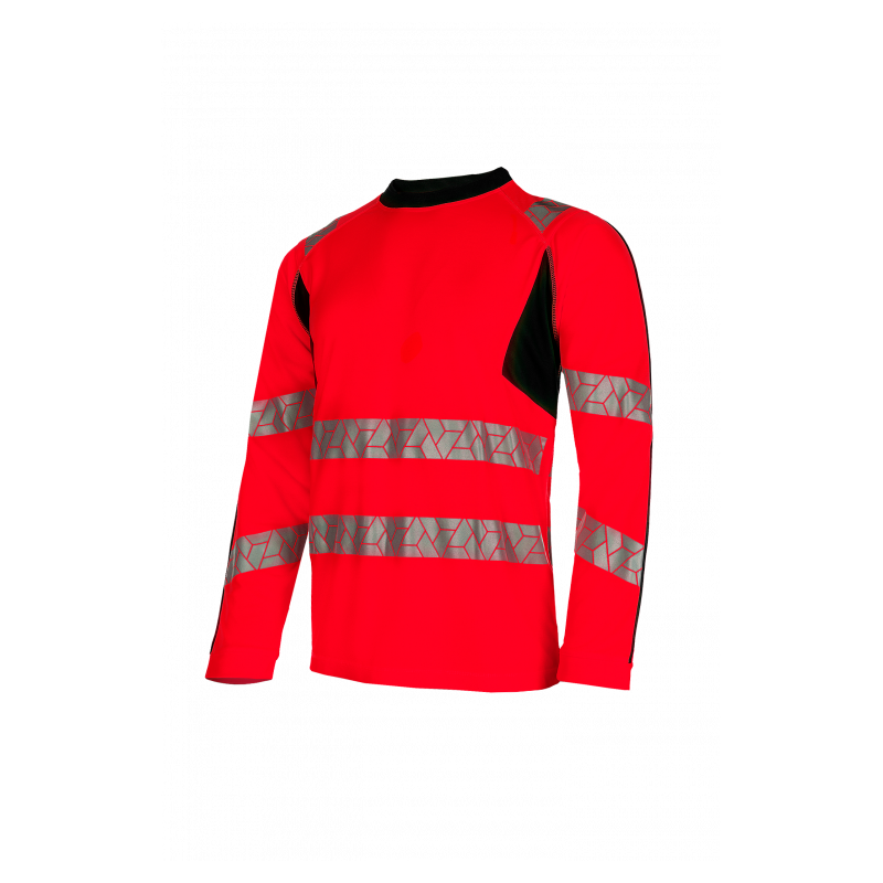 T-shirt de sécurité manches longues SYNQ® Littup – Confort, visibilité et protection solaire