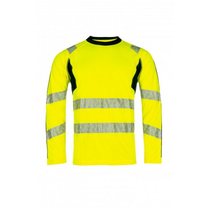 T-shirt haute visibilité manches longues SYNQ Littup SPF50+