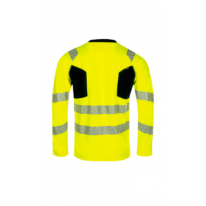 T-shirt de sécurité manches longues SYNQ® Littup – Confort, visibilité et protection solaire