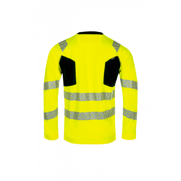 T-shirt haute visibilité manches longues SYNQ Littup SPF50+
