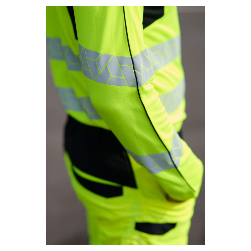 T-shirt de sécurité manches longues SYNQ® Littup – Confort, visibilité et protection solaire