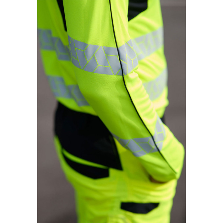 T-shirt haute visibilité manches longues SYNQ Littup SPF50+