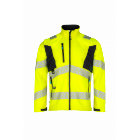 SYNQ® Ledstart – La veste softshell modulable haute visibilité