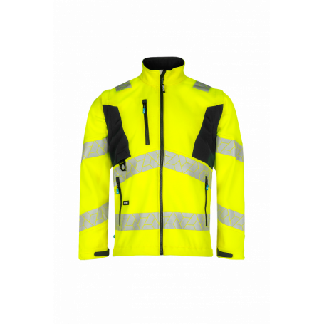 SYNQ® Ledstart – La veste softshell modulable haute visibilité