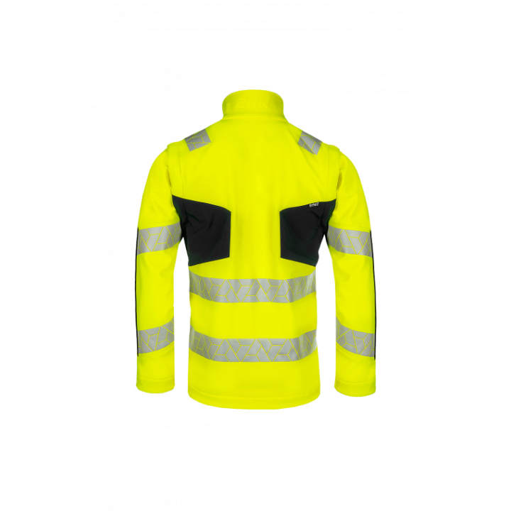 Veste softshell haute visibilité modulable SYNQ Ledstart