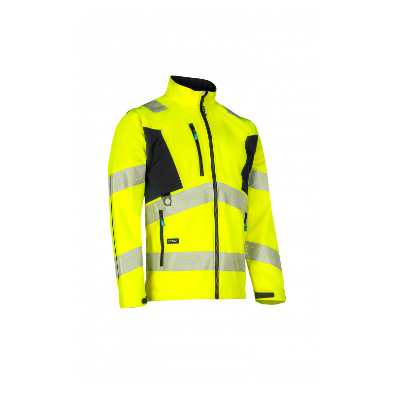 SYNQ® Ledstart – La veste softshell modulable haute visibilité