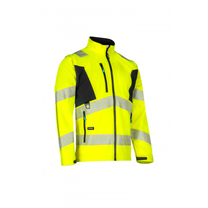 Veste softshell haute visibilité modulable SYNQ Ledstart