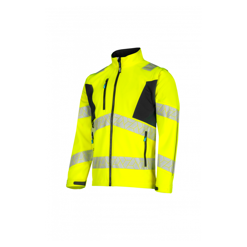 SYNQ® Ledstart – La veste softshell modulable haute visibilité
