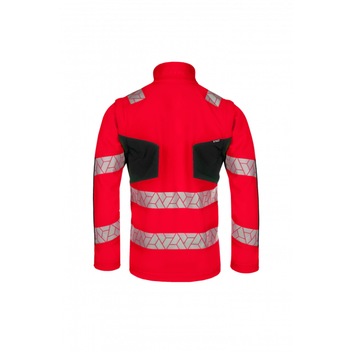 Veste softshell haute visibilité modulable SYNQ Ledstart