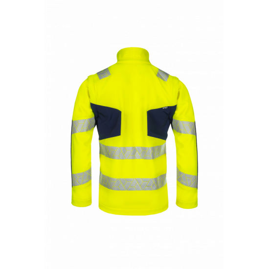 SYNQ® Ledstart – La veste softshell modulable haute visibilité
