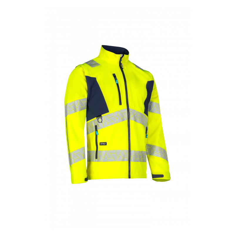 SYNQ® Ledstart – La veste softshell modulable haute visibilité