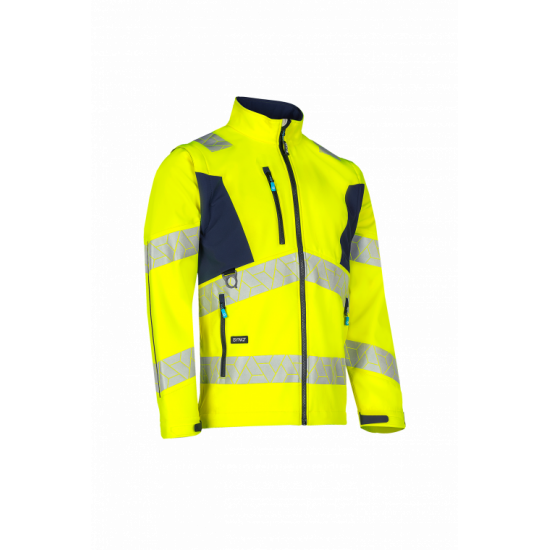 SYNQ® Ledstart – La veste softshell modulable haute visibilité