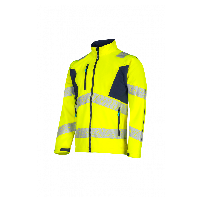 SYNQ® Ledstart – La veste softshell modulable haute visibilité